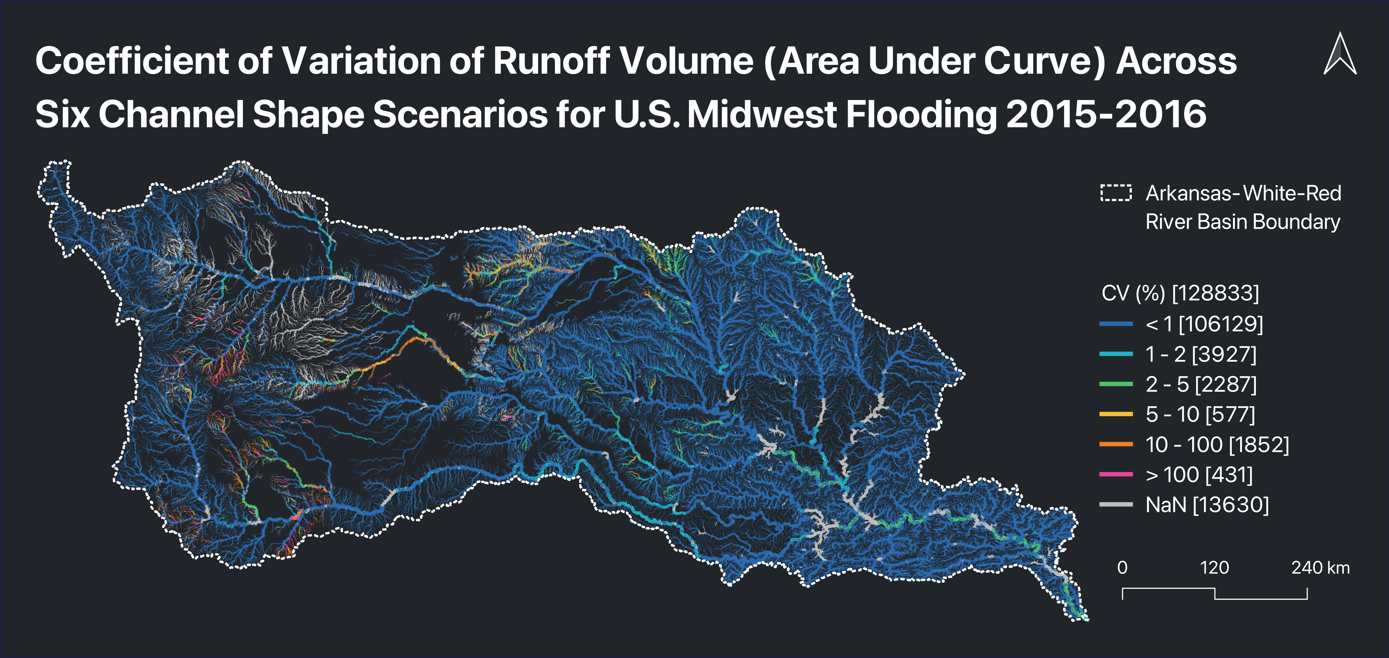 Peak-flow timing CV, 2015-16